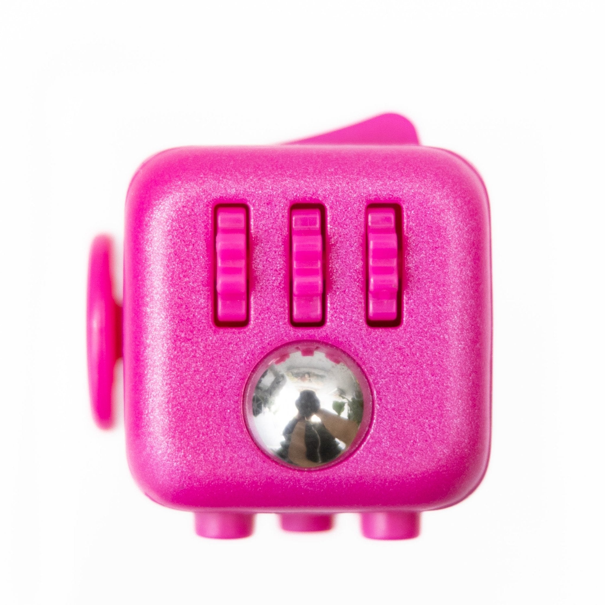 ZURU Fidget Cube by Antsy Labs Pink Glide Click Breathe Roll Spin Flip  Relaxing